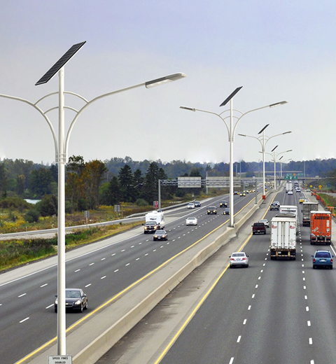 Solar street lighting in modern urban infrastructure