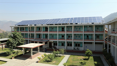 Healthcare and education facilities powered by solar energy